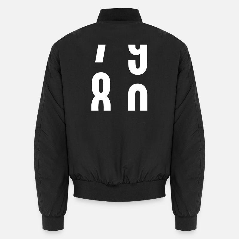 80 years - Unisex Bomber Jacket - black