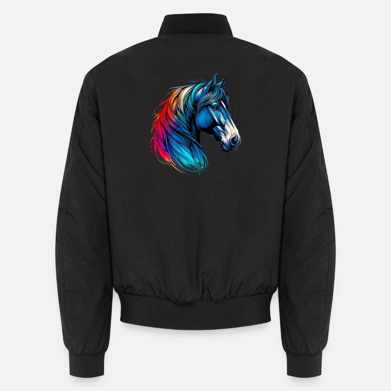 Horse Unisex Bomber Jacket