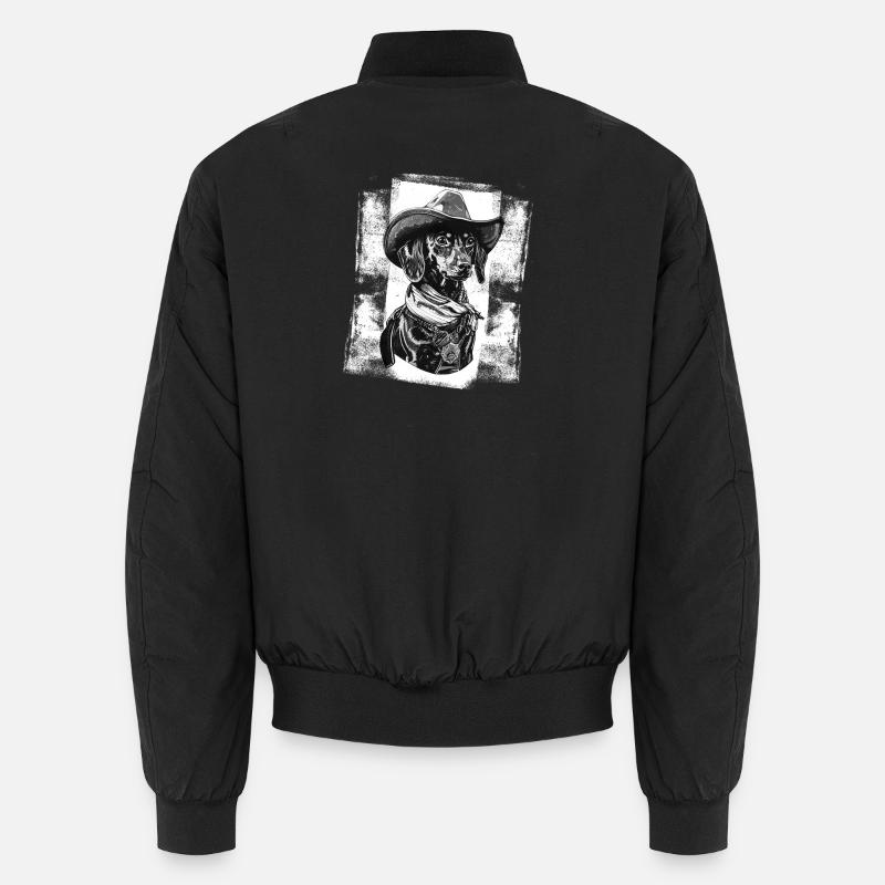 Sheriff Jamnik - Unisex Bomber Jacket - black