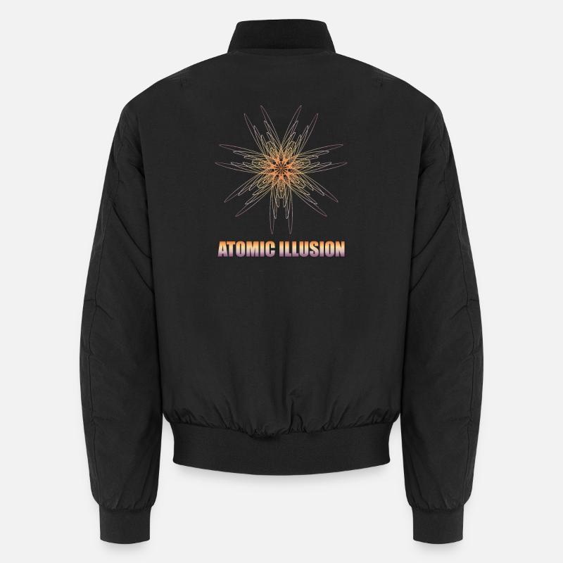 forme géométrique ATOMIC ILLUSION Bomber unisexe