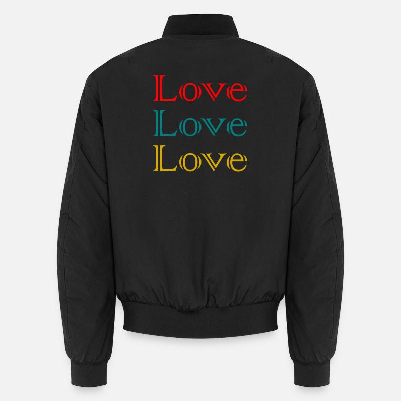 COEUR. COUPLE. JUST MARRIED. EVJF. SAINT VALENTIN. Bomber unisexe