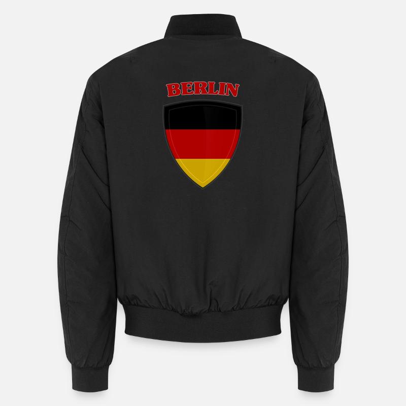 Berlin - Unisex Bomberjacke - Schwarz