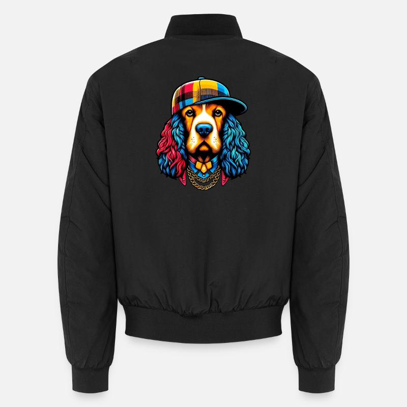 Hund Unisex Bomberjacke