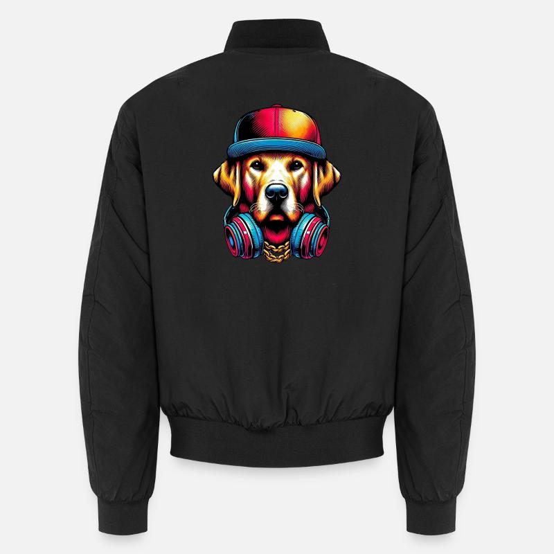 Hund Unisex Bomberjacke