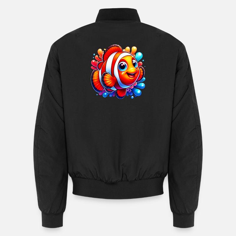 Clownfish Unisex Bomber Jacket