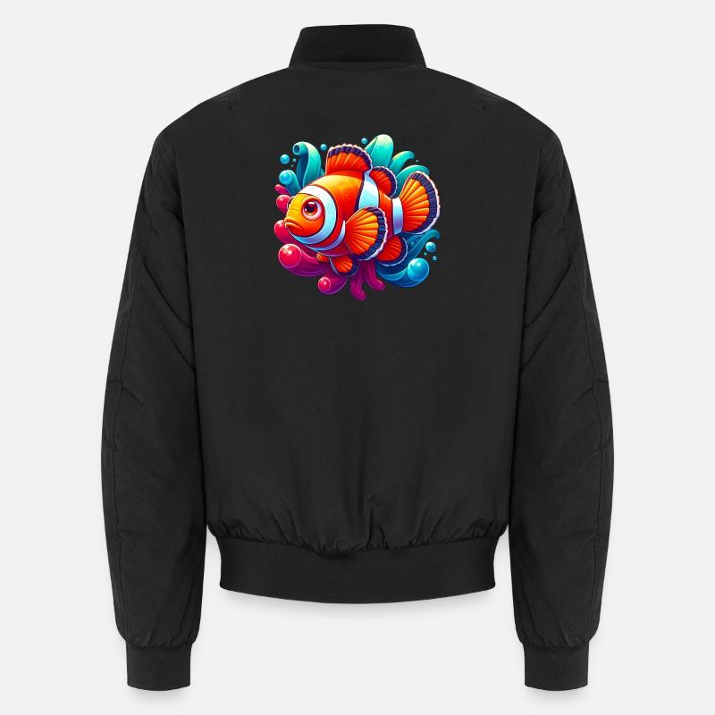 Clownfish Unisex Bomber Jacket