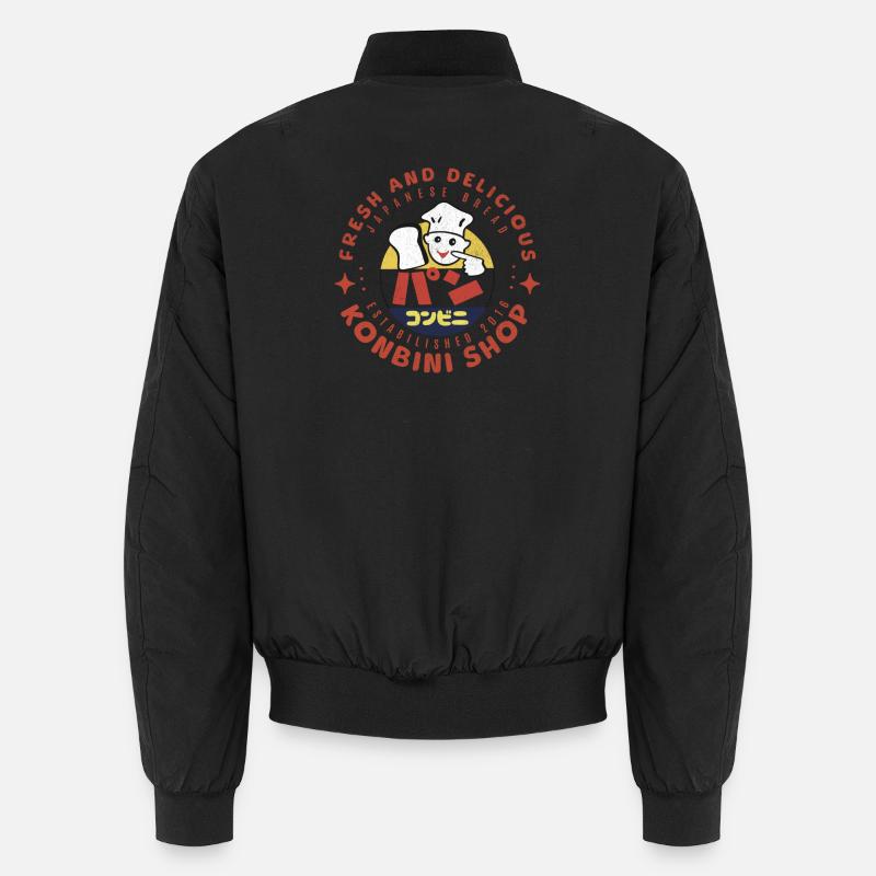 I Love Konbini Bread Unisex Bomber Jacket