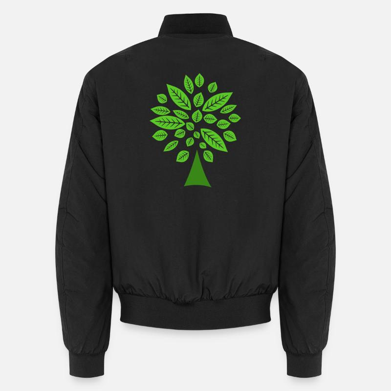 Green Tree Unisex Bomber Jacket