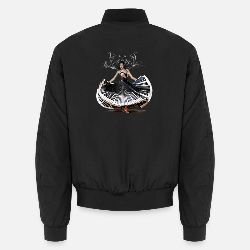 Woman dancing elegantly Unisex Bomber Jacket