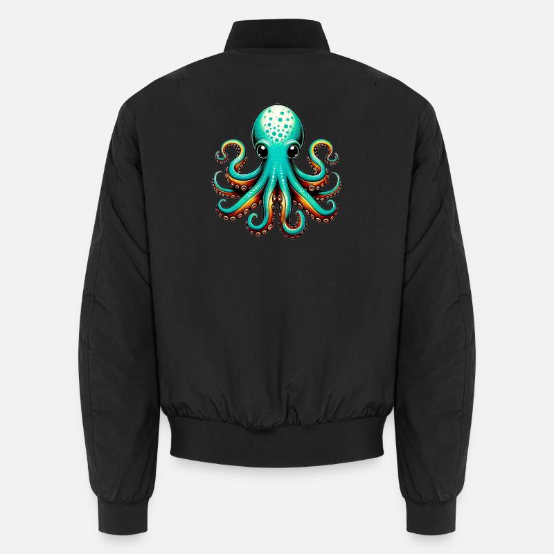 Octopus Unisex Bomber Jacket