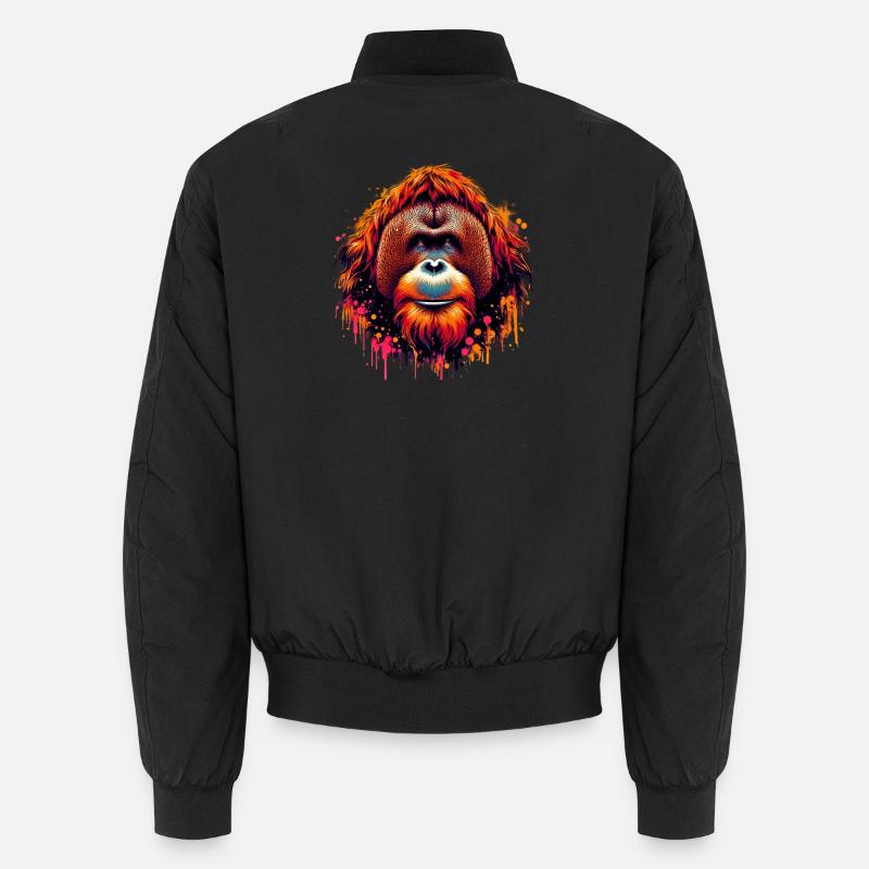 Singe orang-outan Bomber unisexe