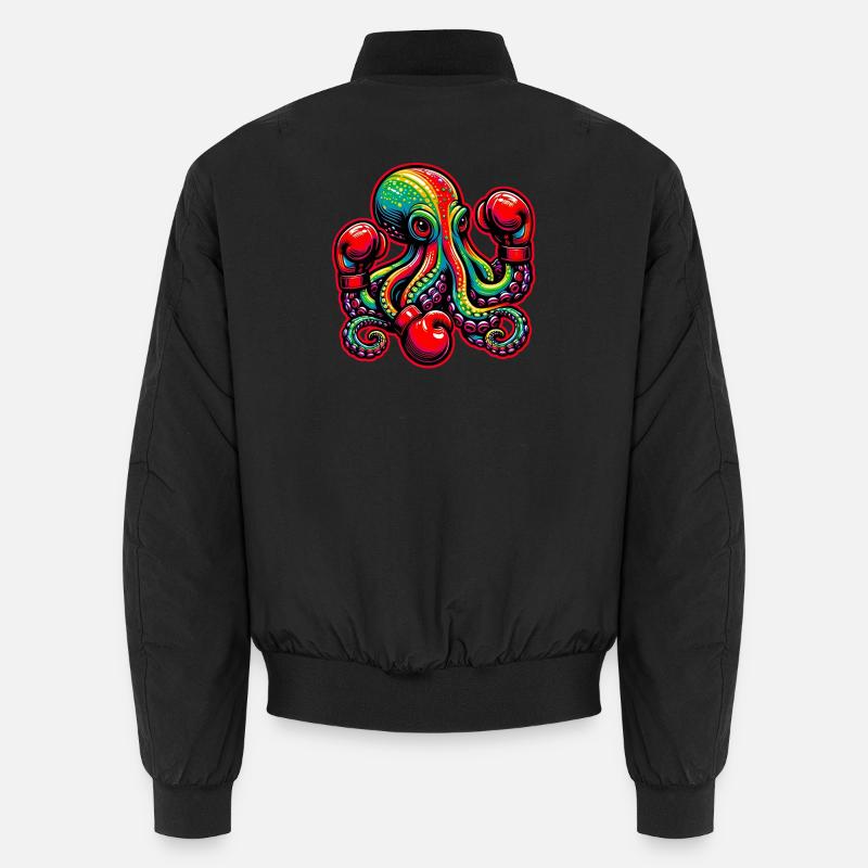 Pieuvre Bomber unisexe