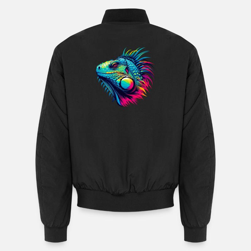 Iguana Unisex Bomber Jacket