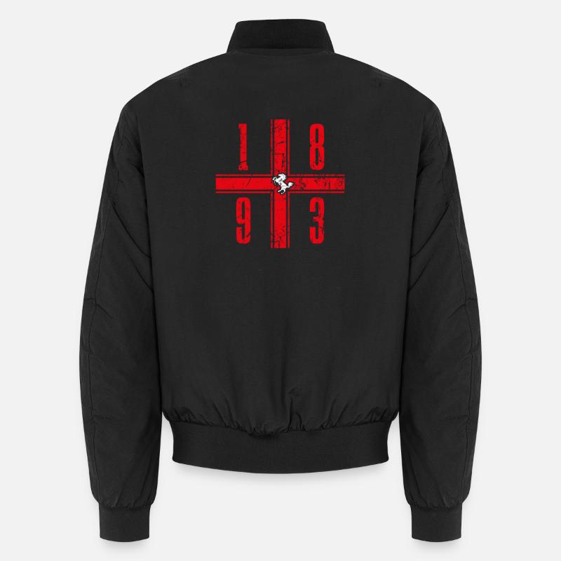 Stuttgart Fanmotiv - Unisex Bomberjacke - Schwarz