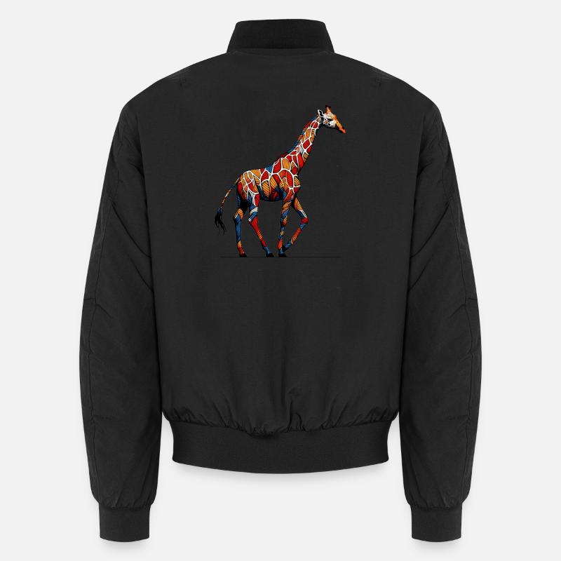 Giraffe Unisex Bomberjacke