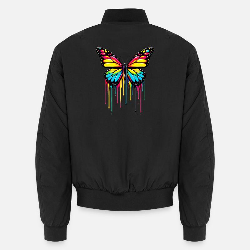 Schmetterling Unisex Bomberjacke