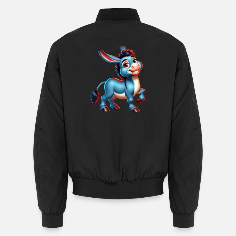 Esel-Maultier Unisex Bomberjacke