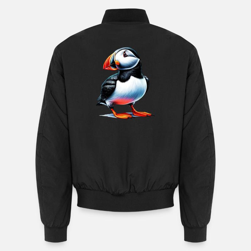 Puffin Unisex Bomber Jacket