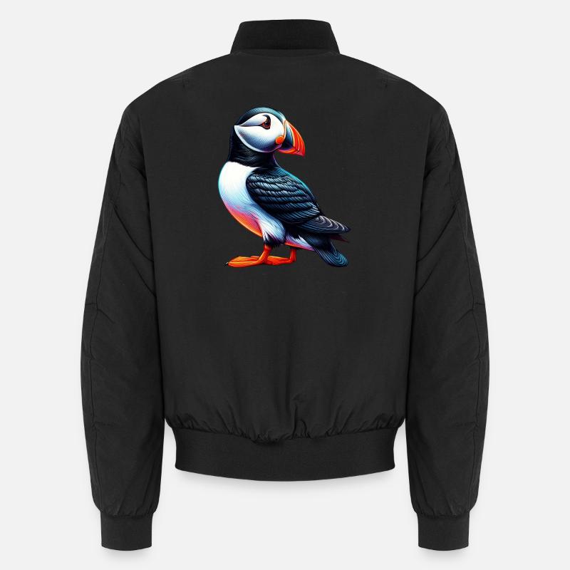 Puffin Unisex Bomber Jacket
