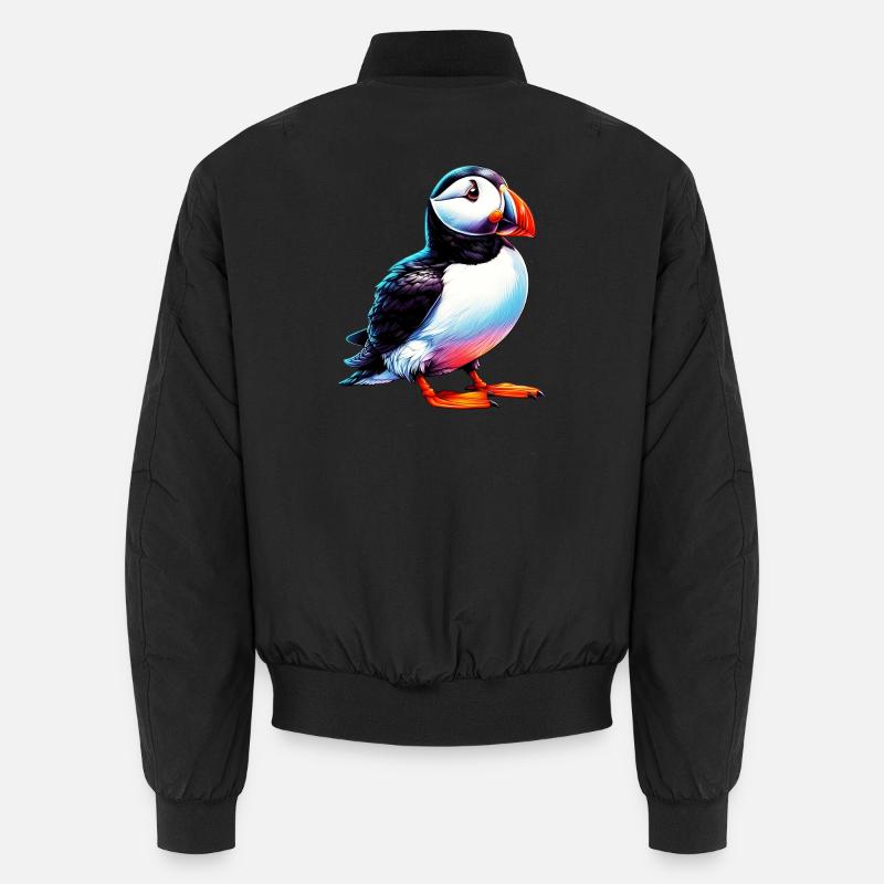 Papageitaucher Unisex Bomberjacke