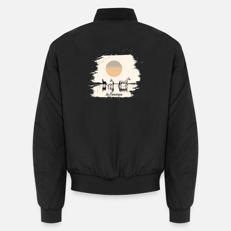 The Camargue Unisex Bomber Jacket