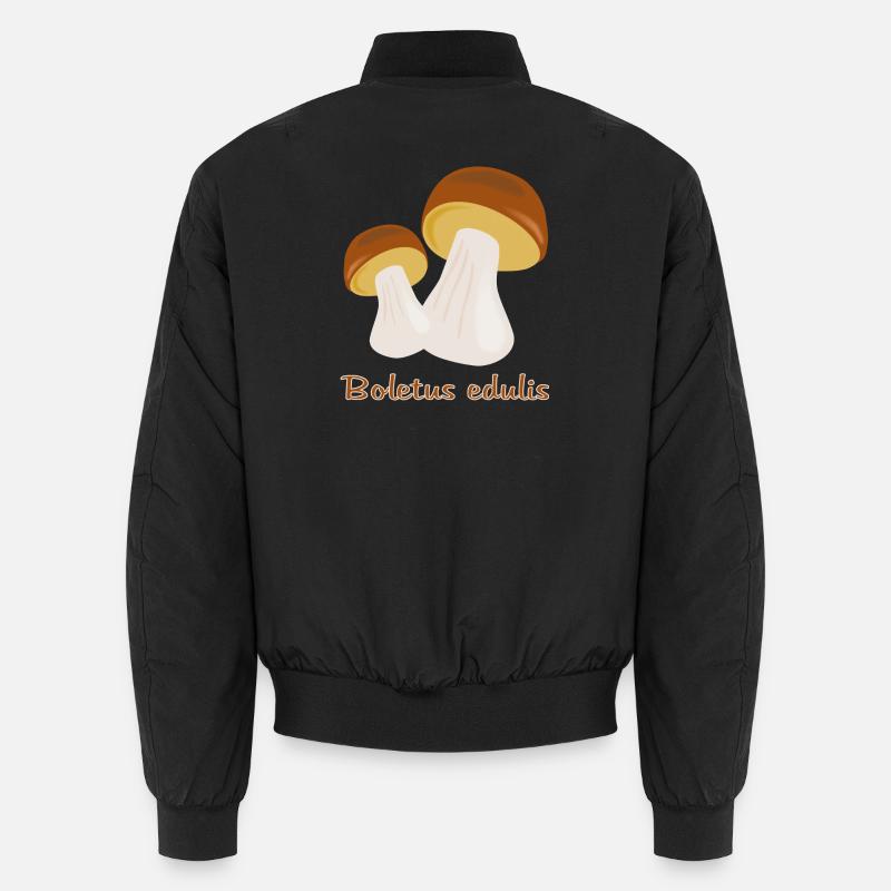 Herbst Pilze Unisex Bomberjacke