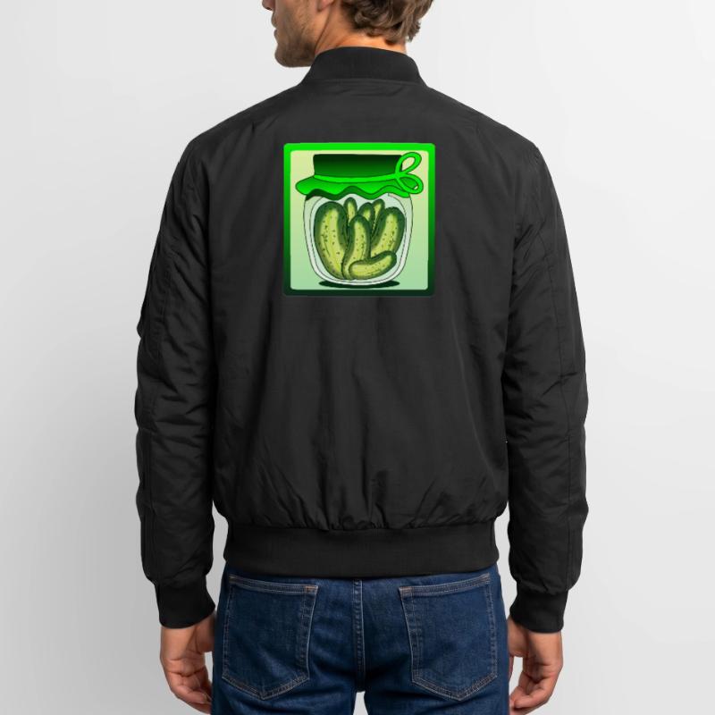 CORNICHONS, CORNICHONS, SALADE DE CONCOMBRE, CONCOMBRE Bomber unisexe