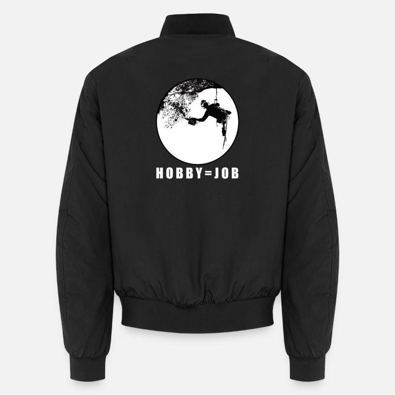 Arborist Tree care - my profession is my hobby Unisex Bomber Jacket
