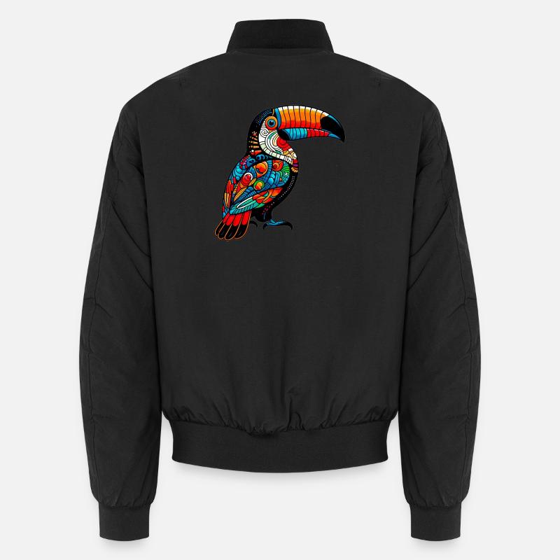 Tukan - Unisex Bomberjacke - Schwarz