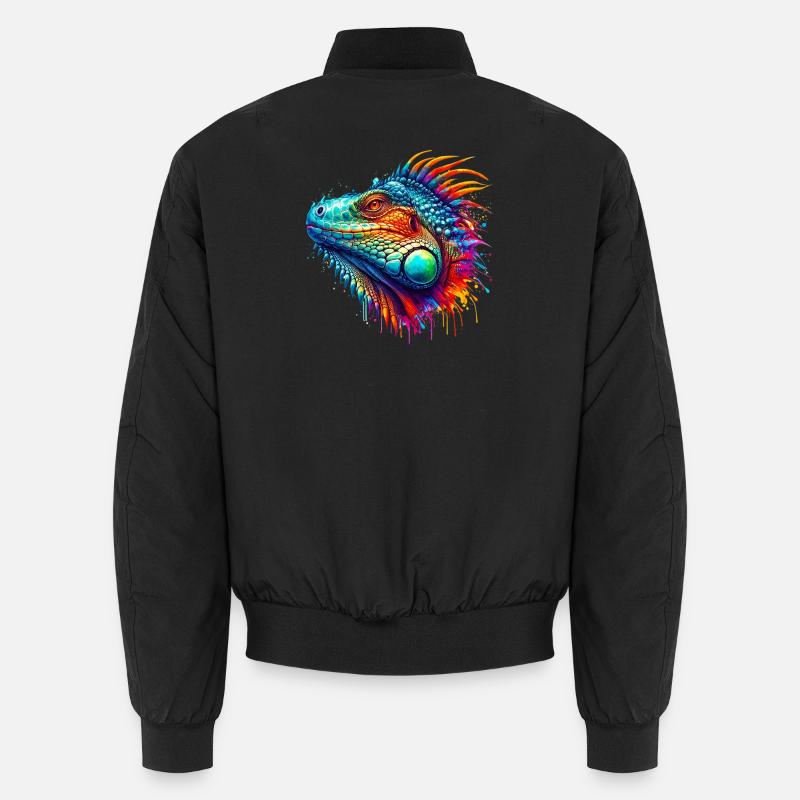 Iguana Unisex Bomber Jacket