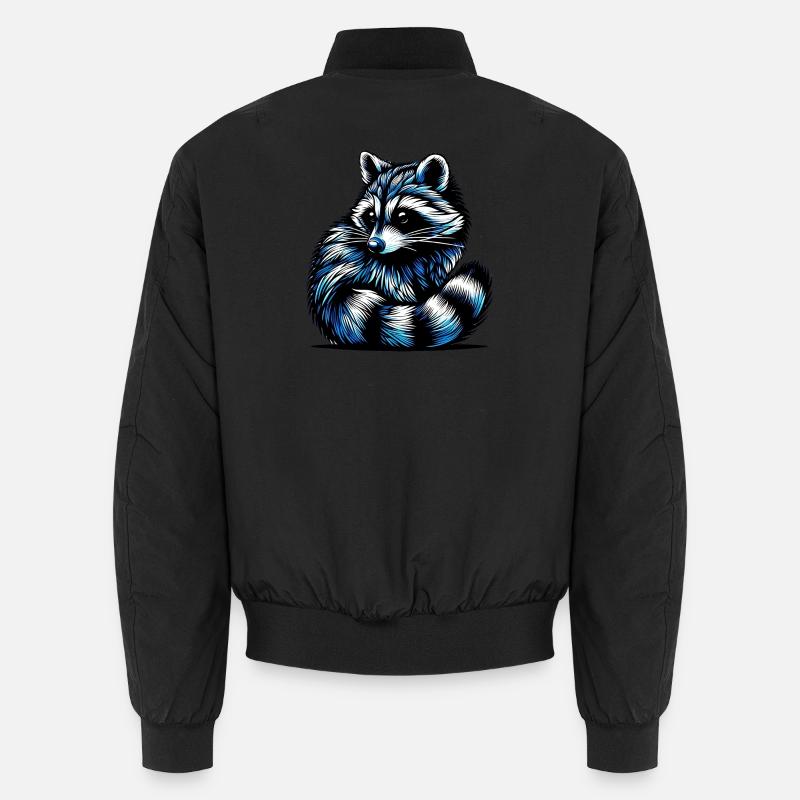 Waschbär Unisex Bomberjacke
