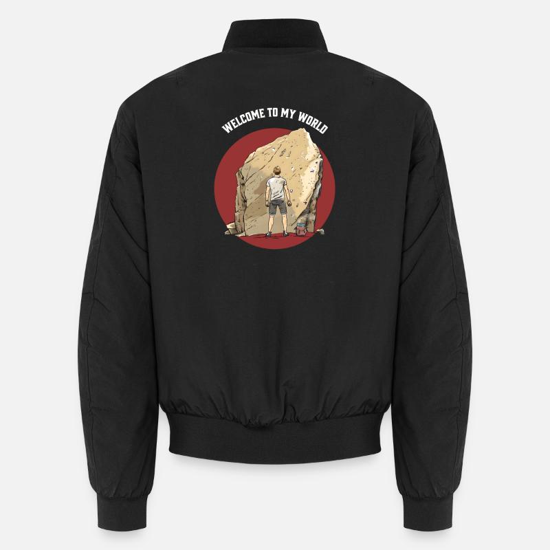 T-shirt Boulder élégant garçon Escalade Bomber unisexe