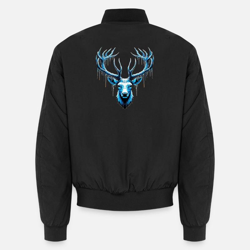 Cerf des glaces Bomber unisexe