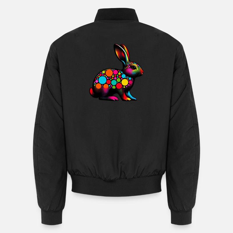 Kaninchen Unisex Bomberjacke