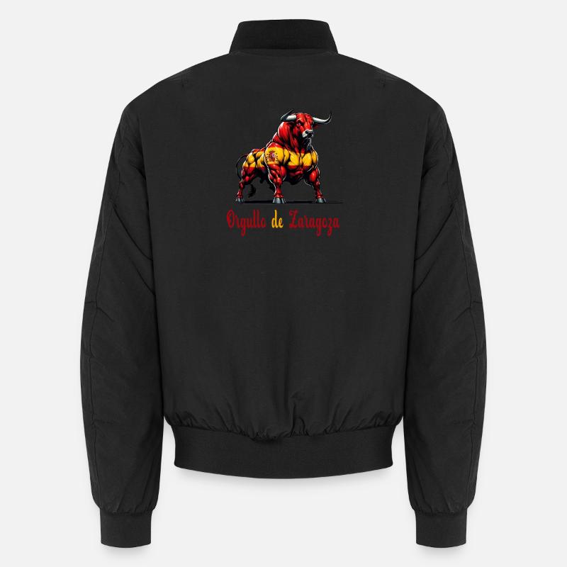 Pride Zaragoza flag design Unisex Bomber Jacket