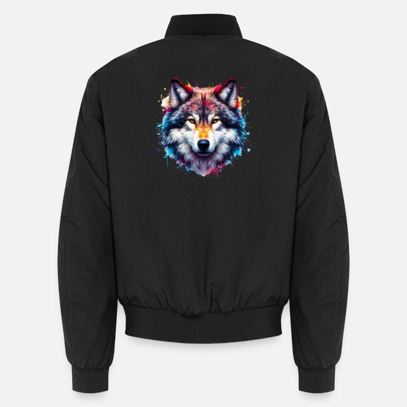 Loup Bomber unisexe