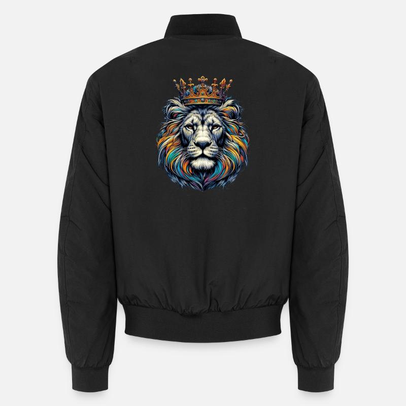 Lion Bomber unisexe