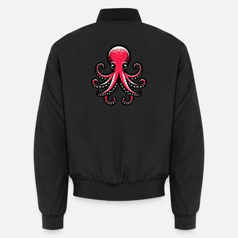 Pieuvre Bomber unisexe