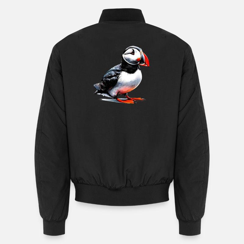 Puffin Unisex Bomber Jacket