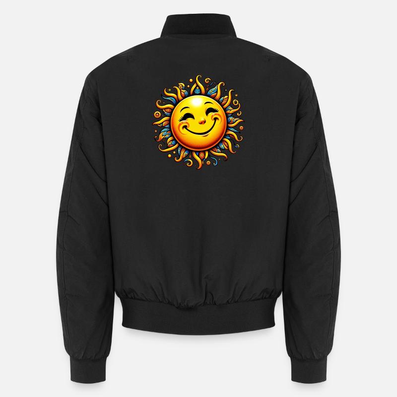 Sonne Unisex Bomberjacke