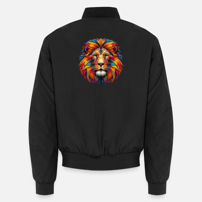 Lion Bomber unisexe