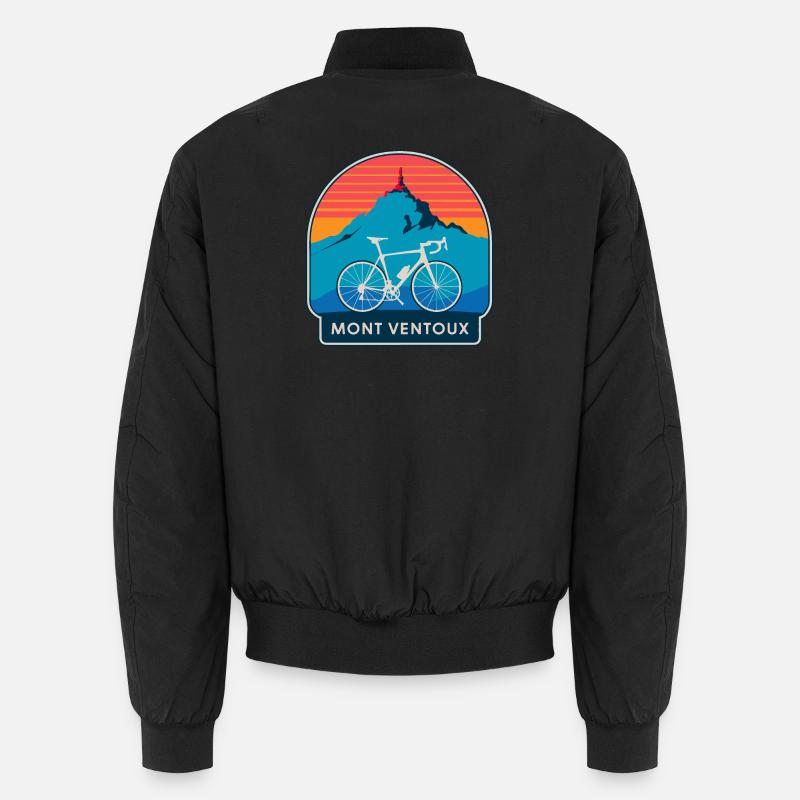 Conception d’un t-shirt de vélo Mont Ventoux Bomber unisexe