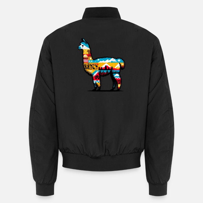 Alpaca Unisex Bomber Jacket