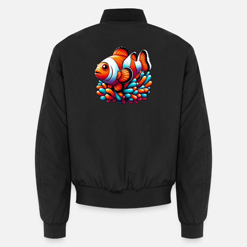 Poisson-clown Bomber unisexe