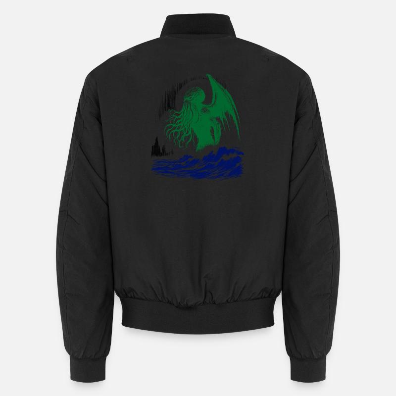 Cthulhu Emerges From The Seas (3 farben) Unisex Bomberjacke