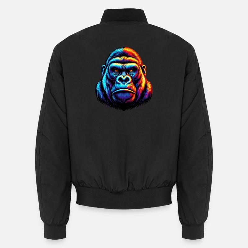 Gorilla - Unisex Bomber Jacket - black