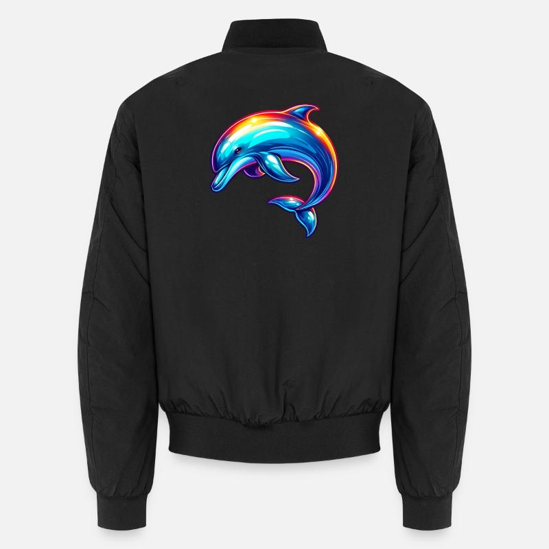 Delfin Unisex Bomberjacke