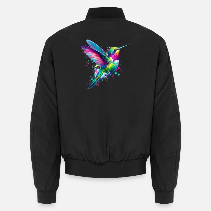 Colibri - Bomber unisexe - noir