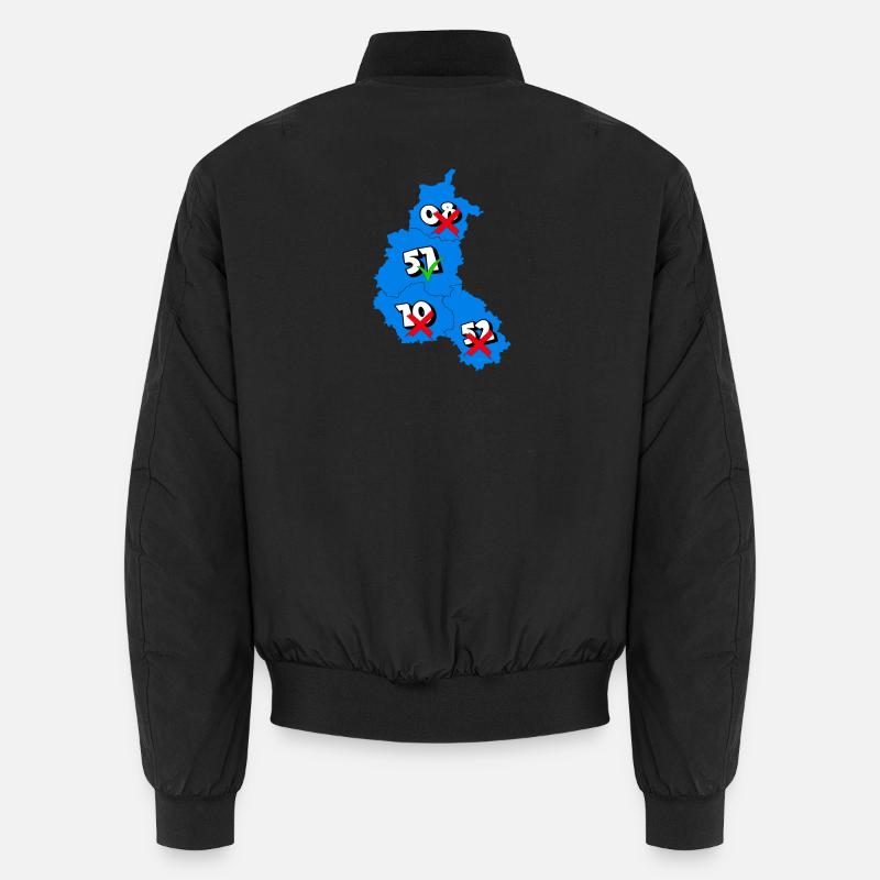 51 Marne - Unisex Bomberjacke - Schwarz