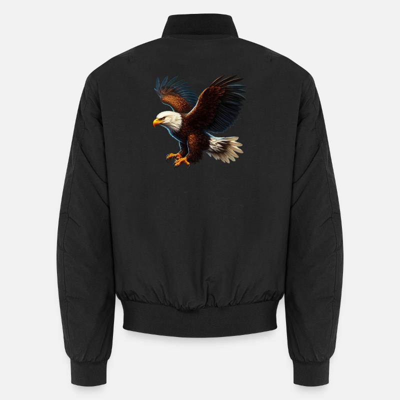 Eagle Unisex Bomber Jacket